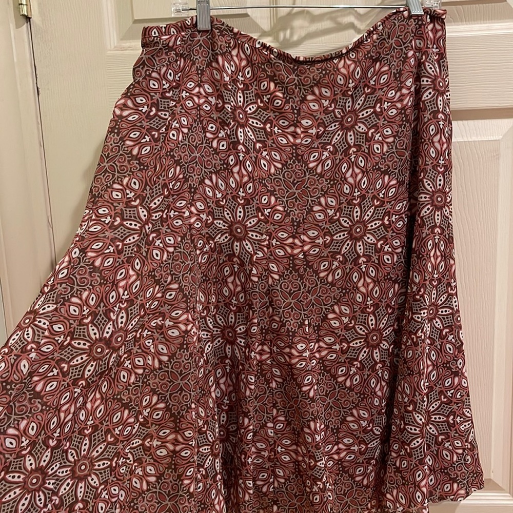 Ann Taylor loft flare skirt